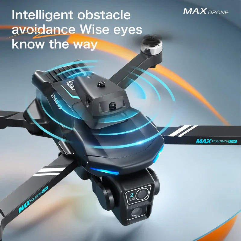 New XT606 Drone 8k Profesional 4K HD Camera Obstacle Avoidance Aerial Photography Optical flow Foldable Quadcopter GPS RC 10000M
