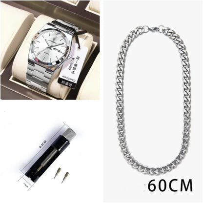 Ultra-Thin Waterproof Luminous Men's Watch