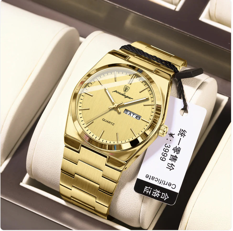 Ultra-Thin Waterproof Luminous Men's Watch