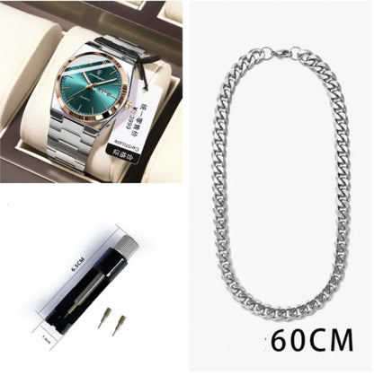 Ultra-Thin Waterproof Luminous Men's Watch