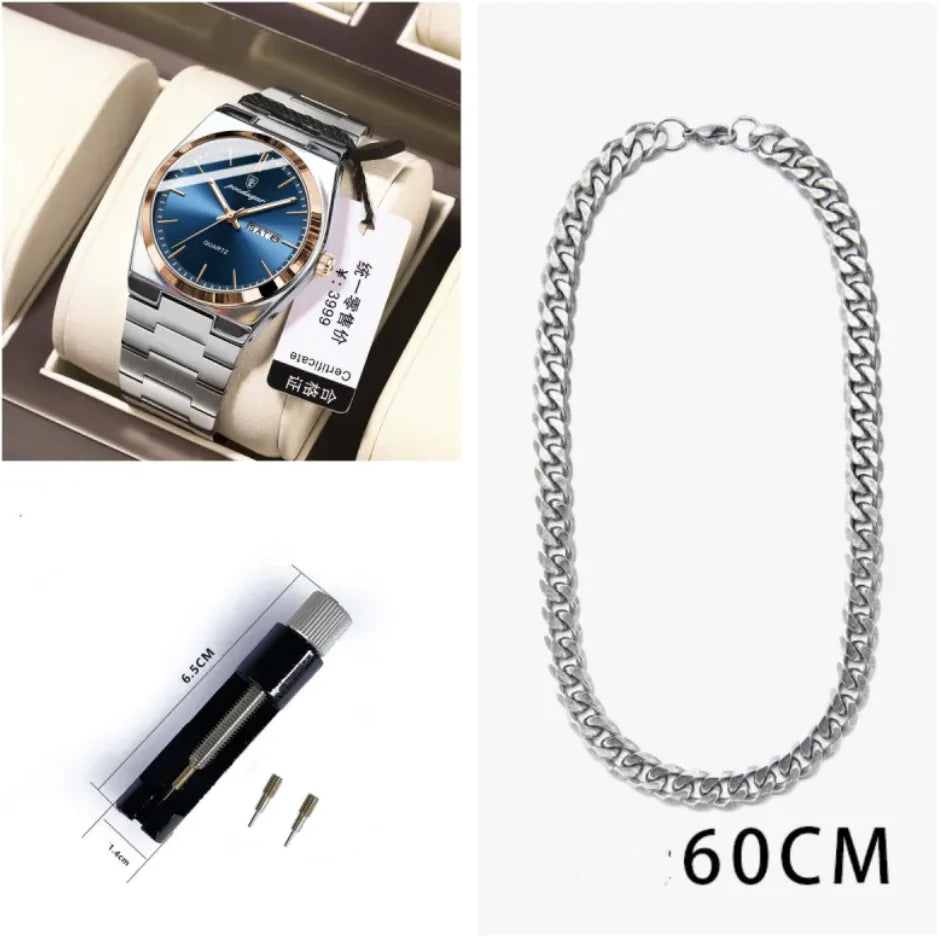 Ultra-Thin Waterproof Luminous Men's Watch