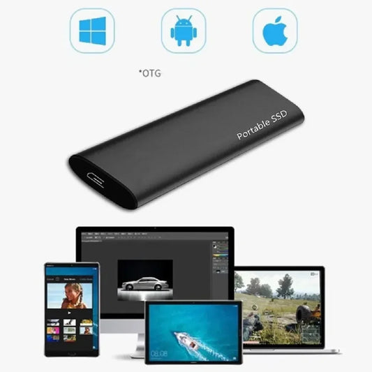 Original High Speed Solid state drive portable SSD 1TB/2TB hard disks USB3.1/Type-C Data Storage hard drive for Laptop/PC/Phone