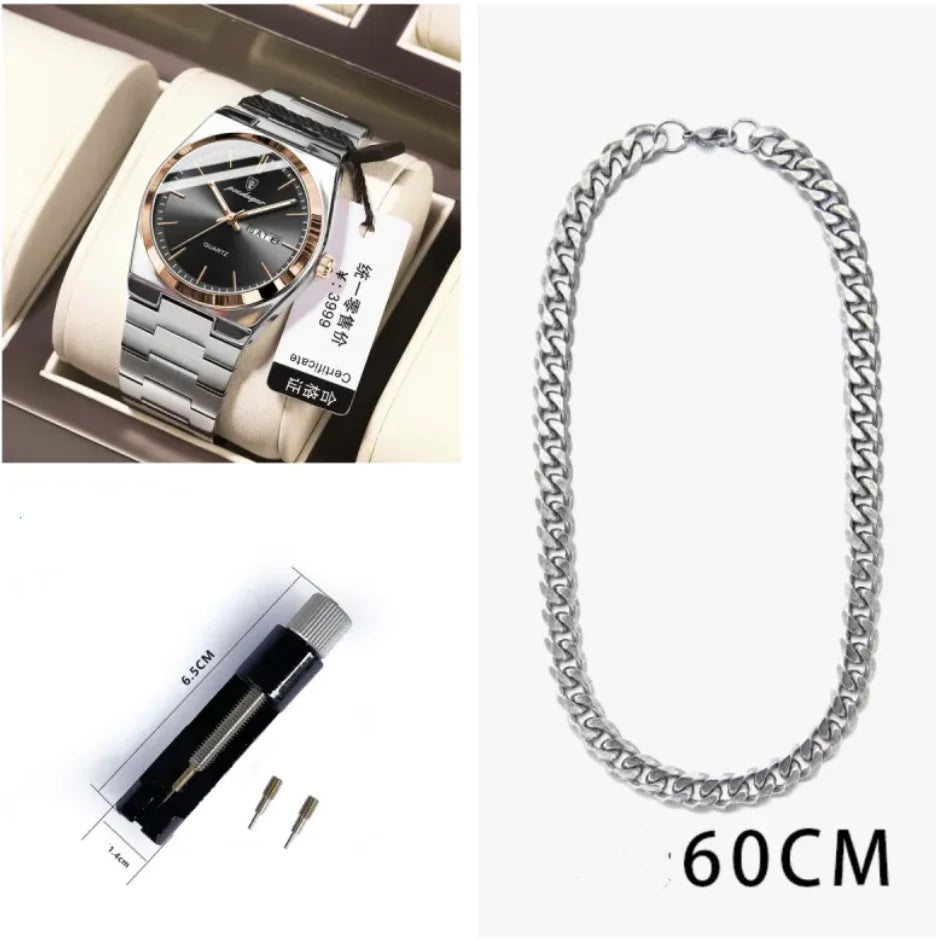 Ultra-Thin Waterproof Luminous Men's Watch